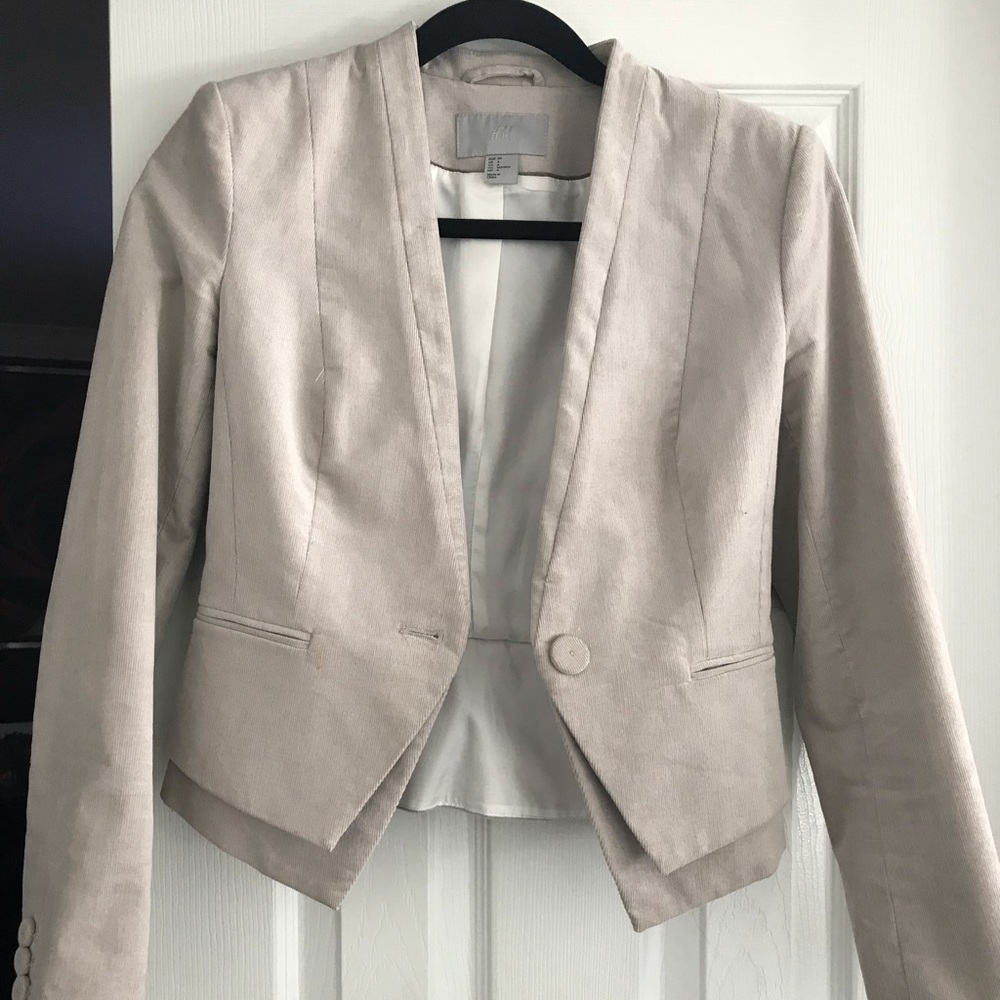 Gray Blazer